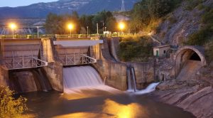 Hydroelectric plant lightning protection